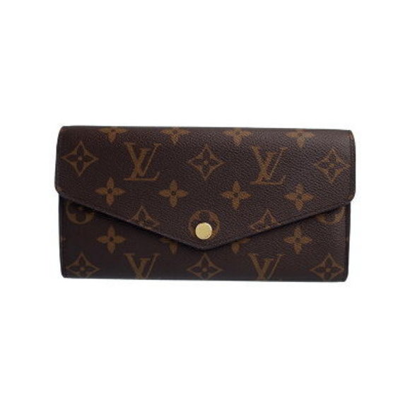 Louis Vuitton Monogram Portefeuille Sarah Bifold Long Wallet - Picture 1 of 8